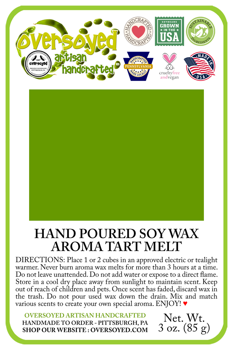 Bamboo Rainforest Artisan Hand Poured Soy Wax Aroma Tart Melt