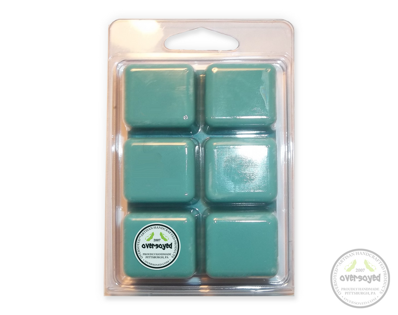 Turquoise Water Blossom Artisan Hand Poured Soy Wax Aroma Tart Melt