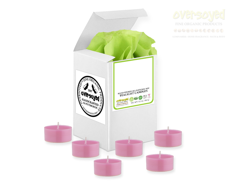 Oh, Sweet Pea Artisan Hand Poured Soy Tealight Candles
