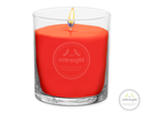Red Orange Artisan Hand Poured Soy Tumbler Candle