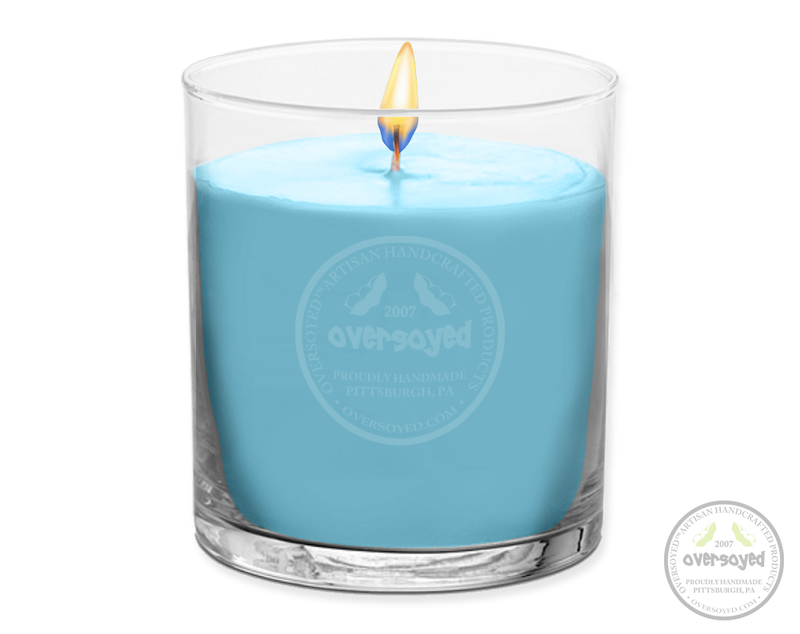 Cobalt Beach Glass Artisan Hand Poured Soy Tumbler Candle