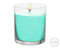 Turquoise Water Blossom Artisan Hand Poured Soy Tumbler Candle