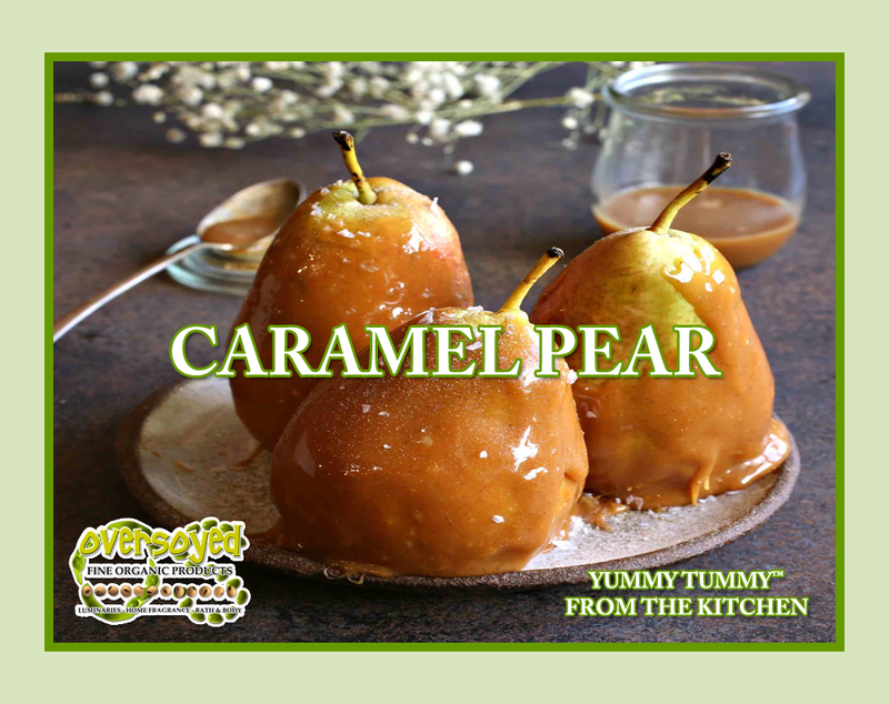 Caramel Pear Artisan Handcrafted Shave Soap Pucks