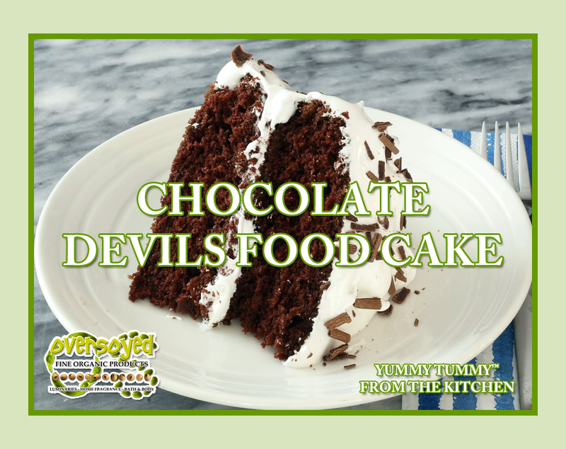 Chocolate Devils Food Cake Artisan Handcrafted Exfoliating Soy Scrub & Facial Cleanser