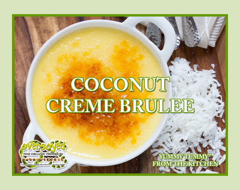 Coconut Creme Brulee Artisan Handcrafted Whipped Shaving Cream Soap