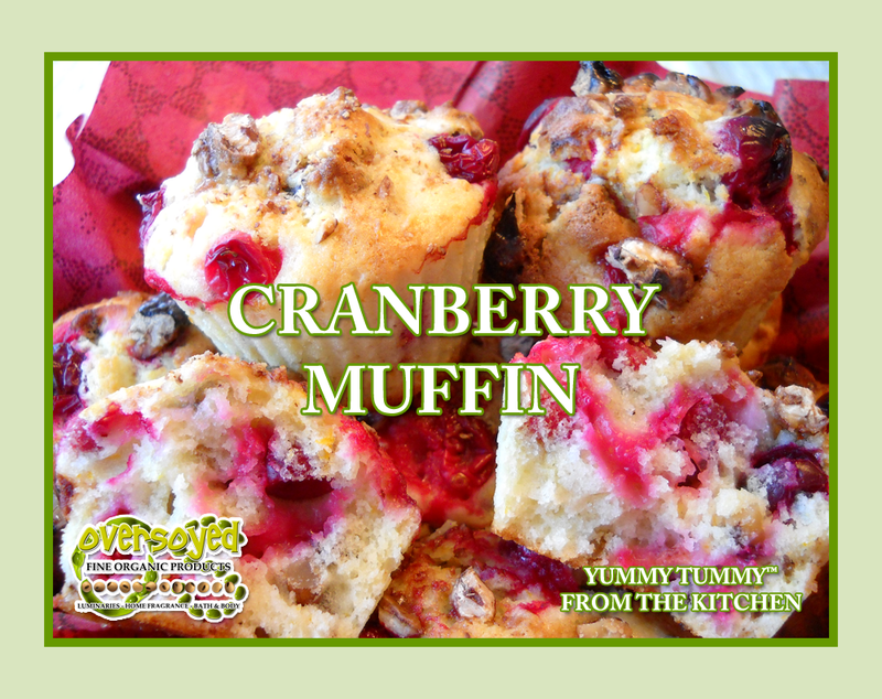Cranberry Muffin Artisan Handcrafted Exfoliating Soy Scrub & Facial Cleanser