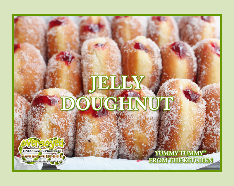 Jelly Doughnut Artisan Handcrafted Exfoliating Soy Scrub & Facial Cleanser