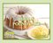 Lemon Pound Cake Artisan Handcrafted Natural Organic Eau de Parfum Solid Fragrance Balm