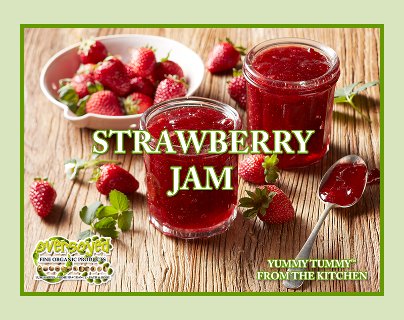 Strawberry Jam Artisan Handcrafted Skin Moisturizing Solid Lotion Bar
