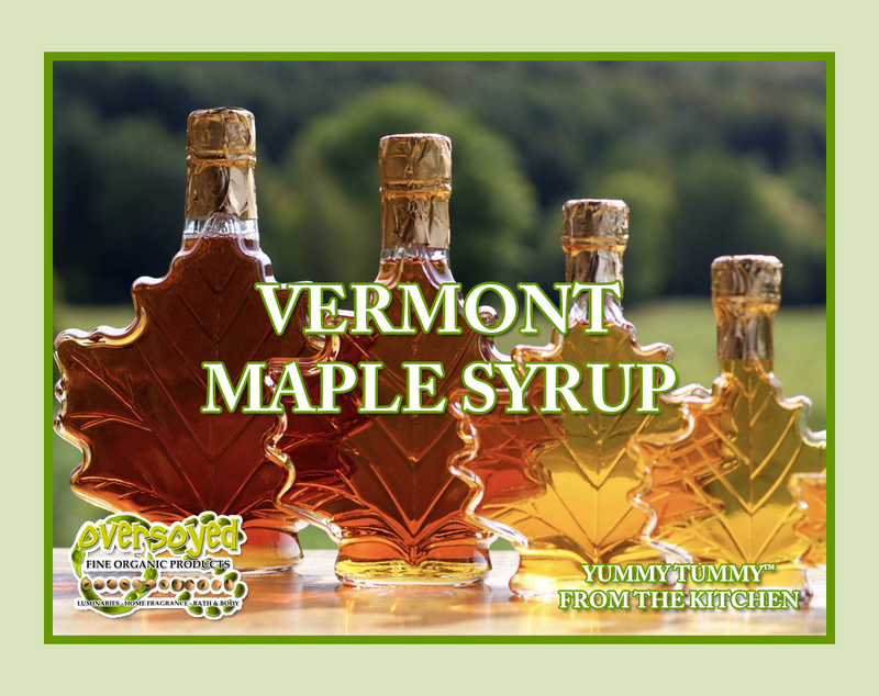 Vermont Maple Syrup Artisan Handcrafted Natural Organic Eau de Parfum Solid Fragrance Balm
