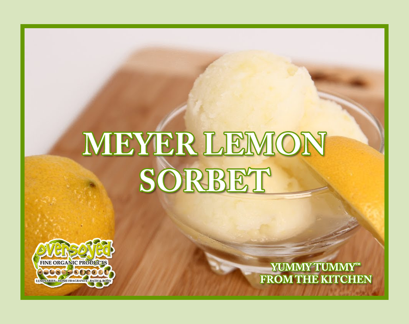 Meyer Lemon Sorbet Artisan Handcrafted Natural Organic Eau de Parfum Solid Fragrance Balm