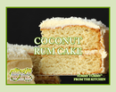 Coconut Rum Cake Artisan Handcrafted Spa Relaxation Bath Salt Soak & Shower Effervescent