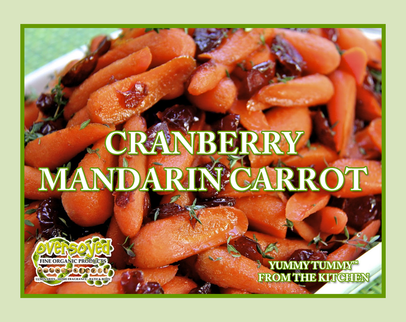 Cranberry Mandarin Carrot Artisan Handcrafted Whipped Souffle Body Butter Mousse