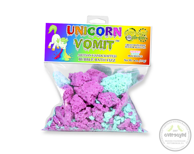 Cotton Candy Unicorn Vomit Bubble Bath Fizz