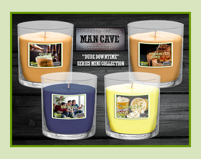 Dude Downtime OverSoyed™ Original Man Cave™ Man Candle Series Mini Collection