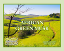 African Green Musk Artisan Handcrafted Whipped Shaving Cream Soap