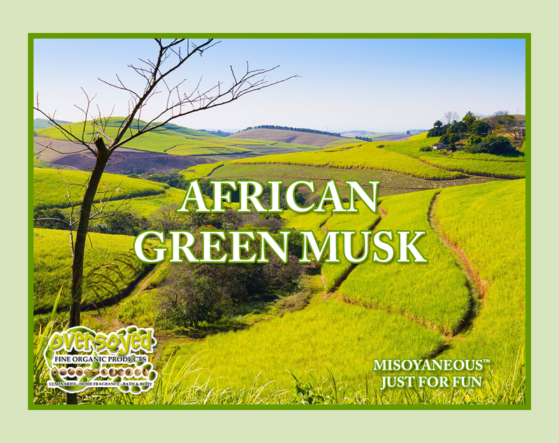 African Green Musk Artisan Handcrafted Triple Butter Beauty Bar Soap