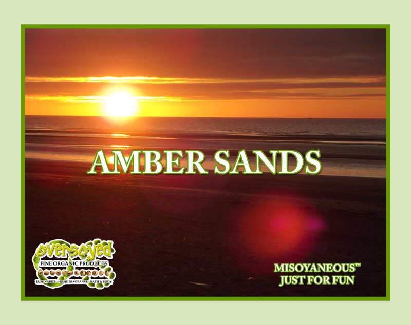 Amber Sands Artisan Handcrafted Exfoliating Soy Scrub & Facial Cleanser