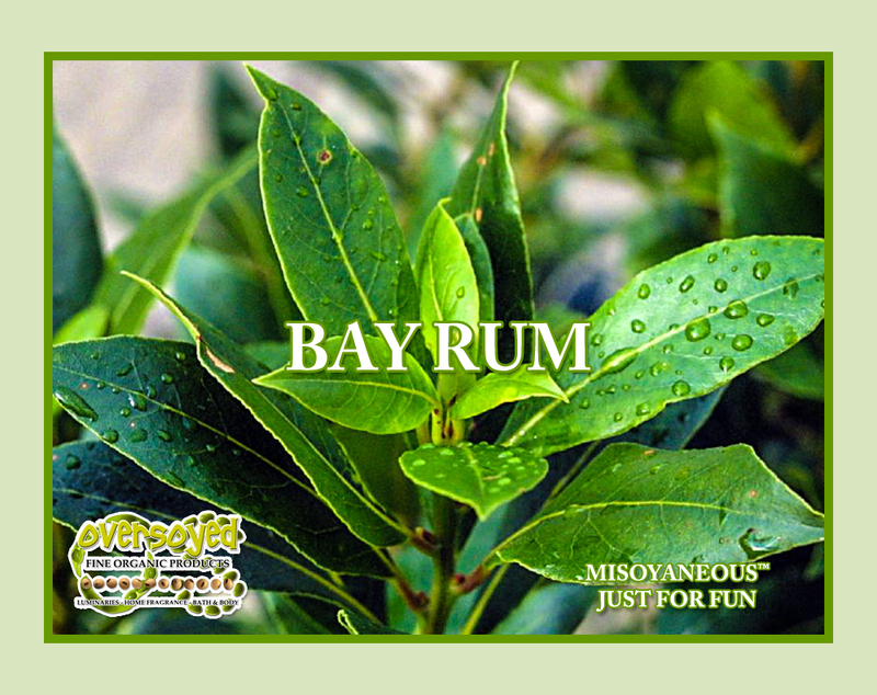 Bay Rum Artisan Handcrafted Exfoliating Soy Scrub & Facial Cleanser