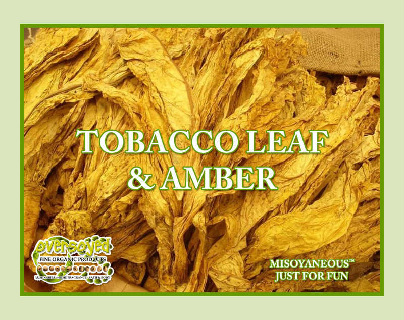Tobacco Leaf & Amber Artisan Handcrafted Natural Organic Extrait de Parfum Roll On Body Oil