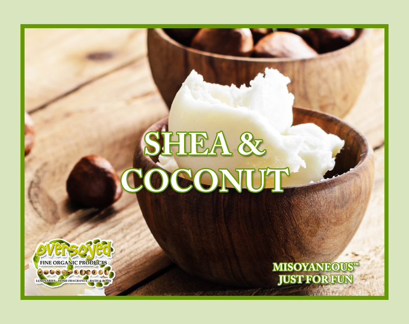 Shea & Coconut Artisan Handcrafted Exfoliating Soy Scrub & Facial Cleanser