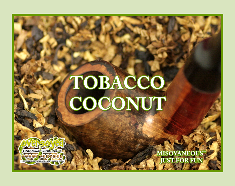 Tobacco Coconut Artisan Handcrafted Exfoliating Soy Scrub & Facial Cleanser