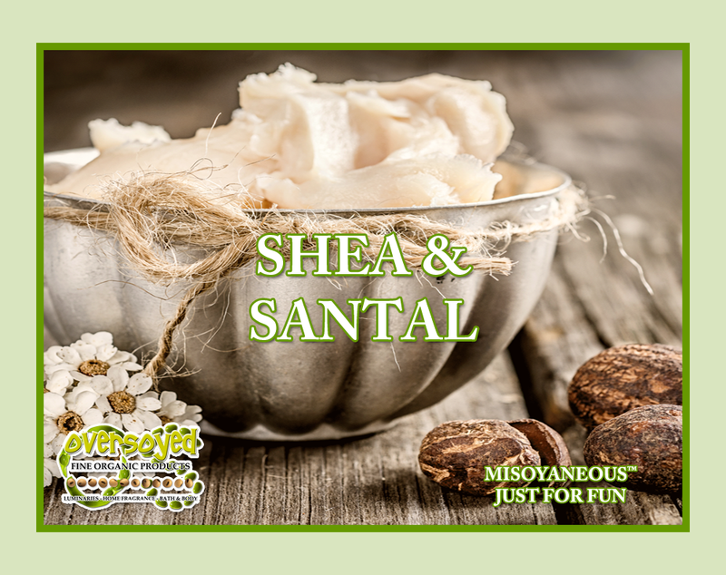 Shea & Santal Artisan Handcrafted Shave Soap Pucks