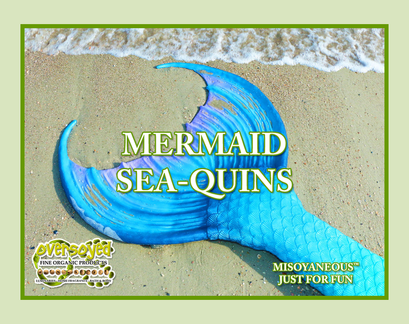 Mermaid Sea-Quins Artisan Handcrafted Shave Soap Pucks