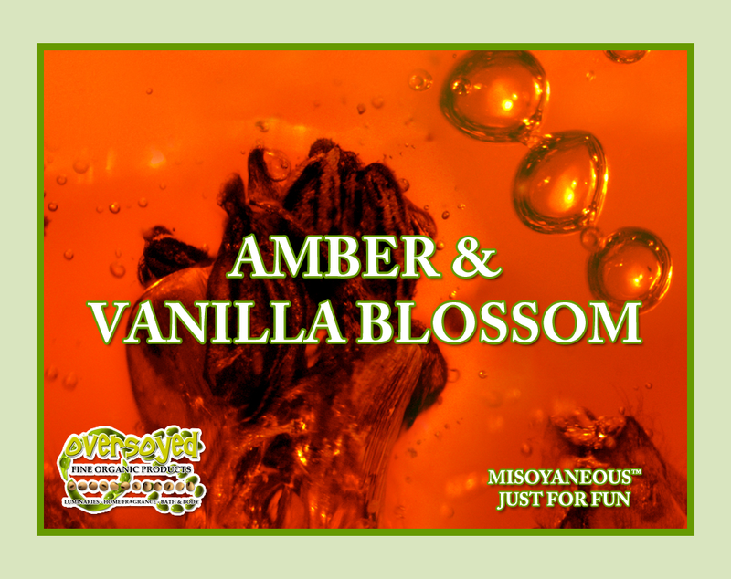 Amber & Vanilla Blossom Artisan Handcrafted Whipped Shaving Cream Soap