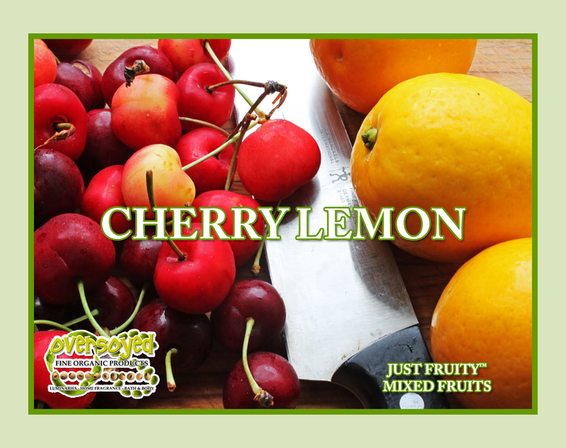Cherry Lemon Artisan Handcrafted Skin Moisturizing Solid Lotion Bar