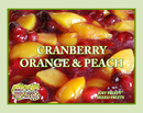 Cranberry Orange & Peach Artisan Hand Poured Soy Tumbler Candle