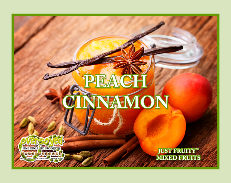 Peach Cinnamon Artisan Handcrafted Triple Butter Beauty Bar Soap