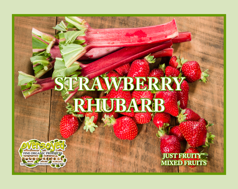 Strawberry Rhubarb Artisan Hand Poured Soy Tumbler Candle