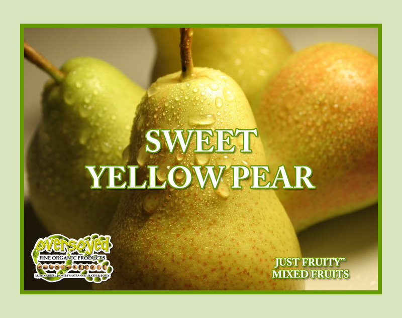 Sweet Yellow Pear Artisan Handcrafted Natural Deodorizing Carpet Refresher