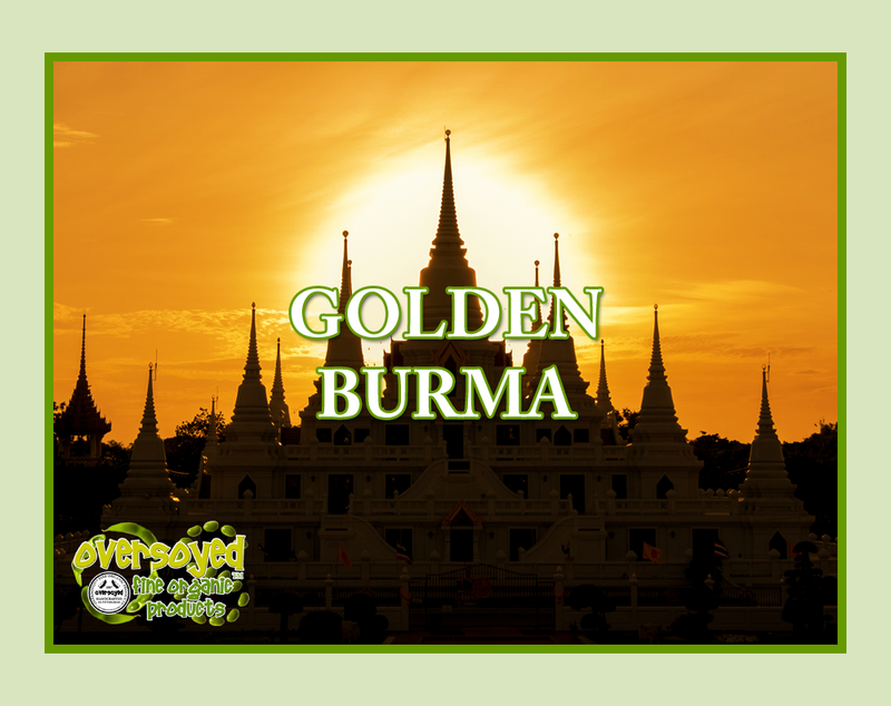Golden Burma Artisan Handcrafted Natural Organic Eau de Parfum Solid Fragrance Balm
