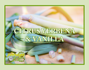 Citrus Verbena & Vanilla Artisan Handcrafted Spa Relaxation Bath Salt Soak & Shower Effervescent
