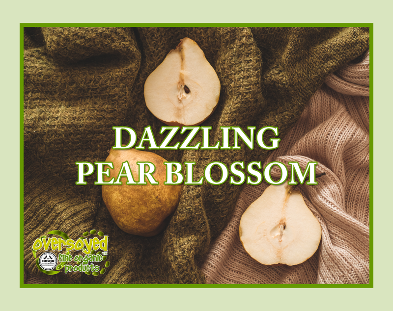 Dazzling Pear Blossom Artisan Handcrafted Shave Soap Pucks