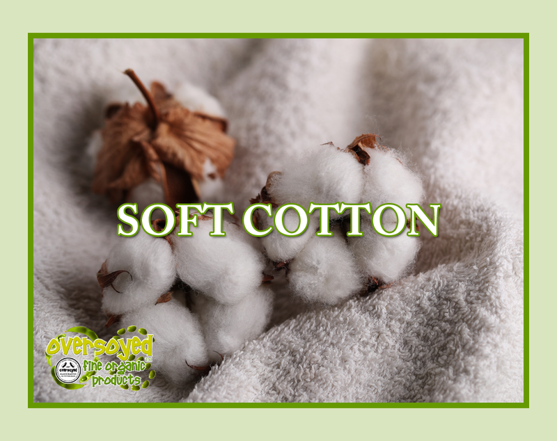 Soft Cotton Artisan Handcrafted Exfoliating Soy Scrub & Facial Cleanser