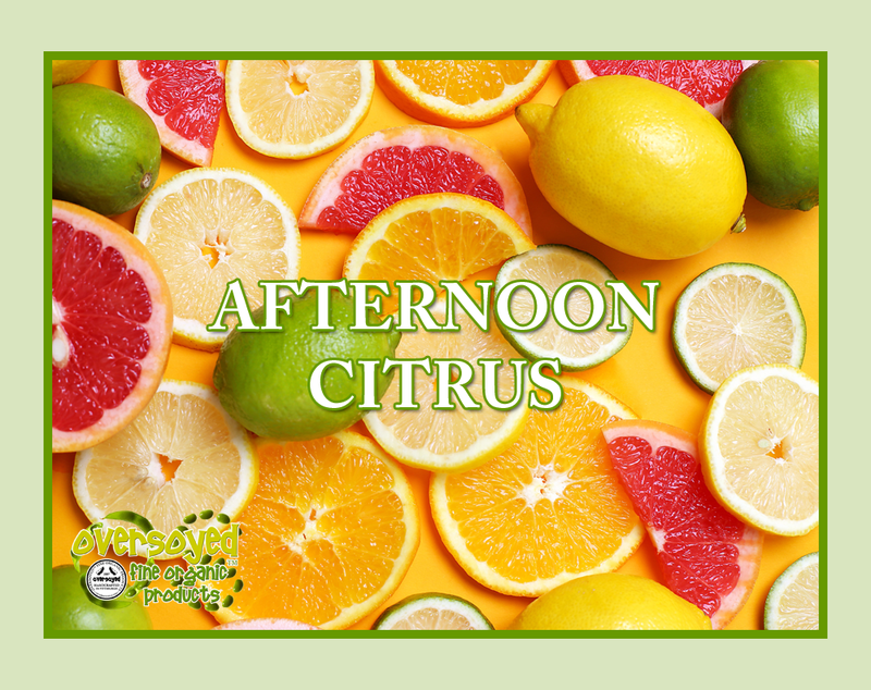 Afternoon Citrus Artisan Handcrafted Spa Relaxation Bath Salt Soak & Shower Effervescent