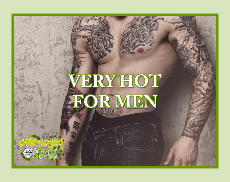 Very Hot For Men Artisan Handcrafted Exfoliating Soy Scrub & Facial Cleanser