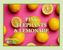 Pink Elephants & Lemonade Artisan Hand Poured Soy Tealight Candles