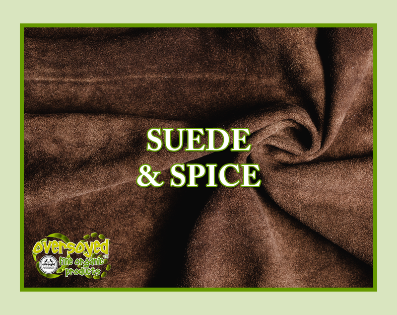 Suede & Spice Artisan Handcrafted Spa Relaxation Bath Salt Soak & Shower Effervescent