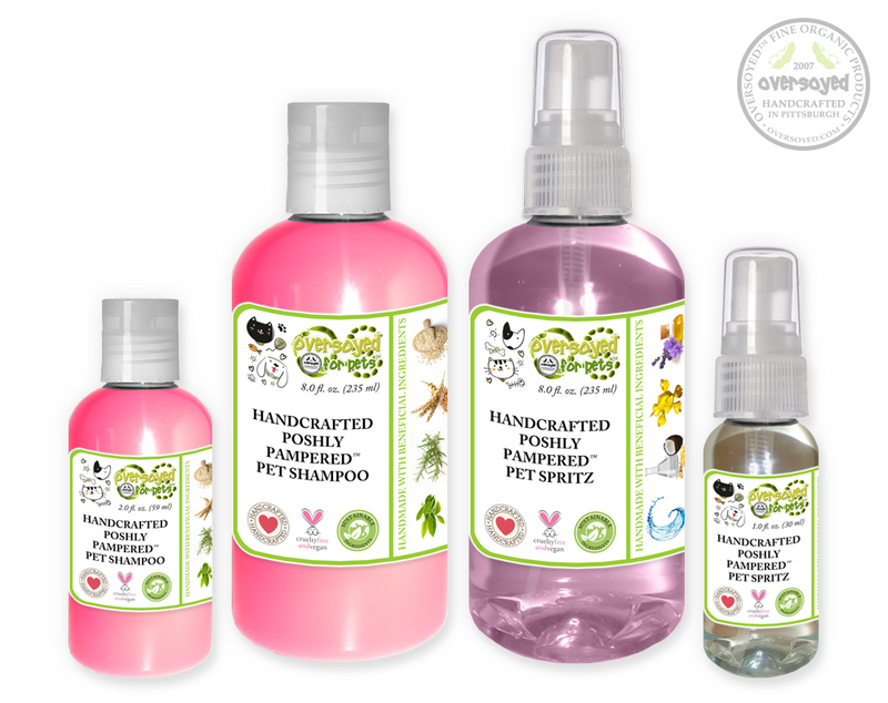 Chamomile Poshly Pampered Pets™ Artisan Handcrafted Shampoo & Deodorizing Spray Pet Care Duo