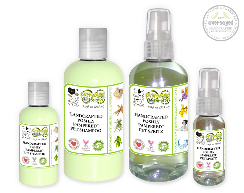 Minty Melon Poshly Pampered Pets™ Artisan Handcrafted Shampoo & Deodorizing Spray Pet Care Duo