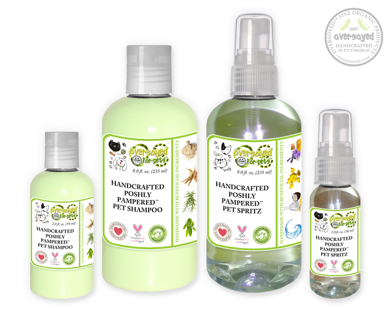 Herbal Element Poshly Pampered Pets™ Artisan Handcrafted Shampoo & Deodorizing Spray Pet Care Duo