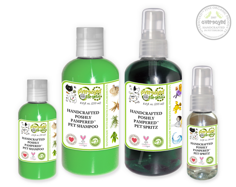 Reefer Poshly Pampered Pets™ Artisan Handcrafted Shampoo & Deodorizing Spray Pet Care Duo