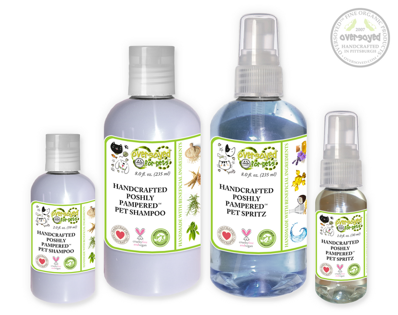 Night Owl Poshly Pampered Pets™ Artisan Handcrafted Shampoo & Deodorizing Spray Pet Care Duo