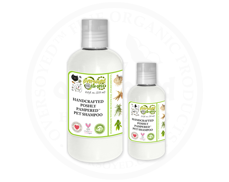 Line Dried Cotton Poshly Pampered™ Artisan Handcrafted Nourishing Pet Shampoo