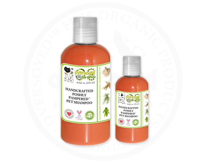 Coriander Rosewood Poshly Pampered™ Artisan Handcrafted Nourishing Pet Shampoo