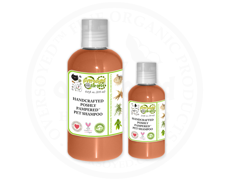 Cappuccino Brulee Poshly Pampered™ Artisan Handcrafted Nourishing Pet Shampoo